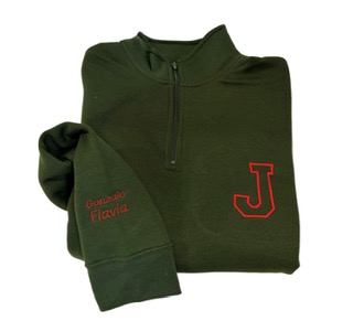 Sudadera zipper unisex