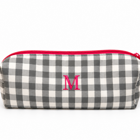 Estuche Vichy gris